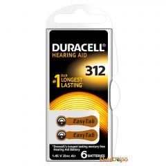 DURACELL İŞİTME CİHAZI PİLİ NO.312