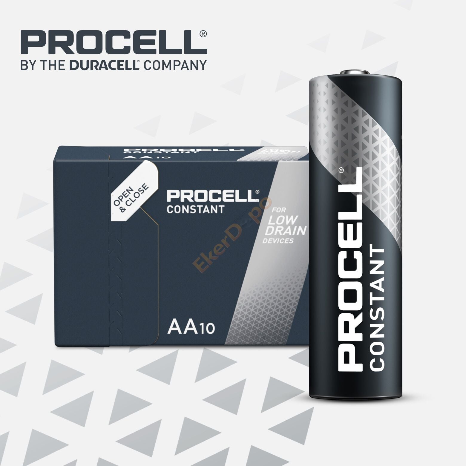 DURACELL PROCELL CONSTANT ALKALİN KALEM PİL AA 10'LU