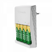 VARTA PLUG PİL ŞARJ CİHAZI + 4 Adet 2100mAh AA Pil