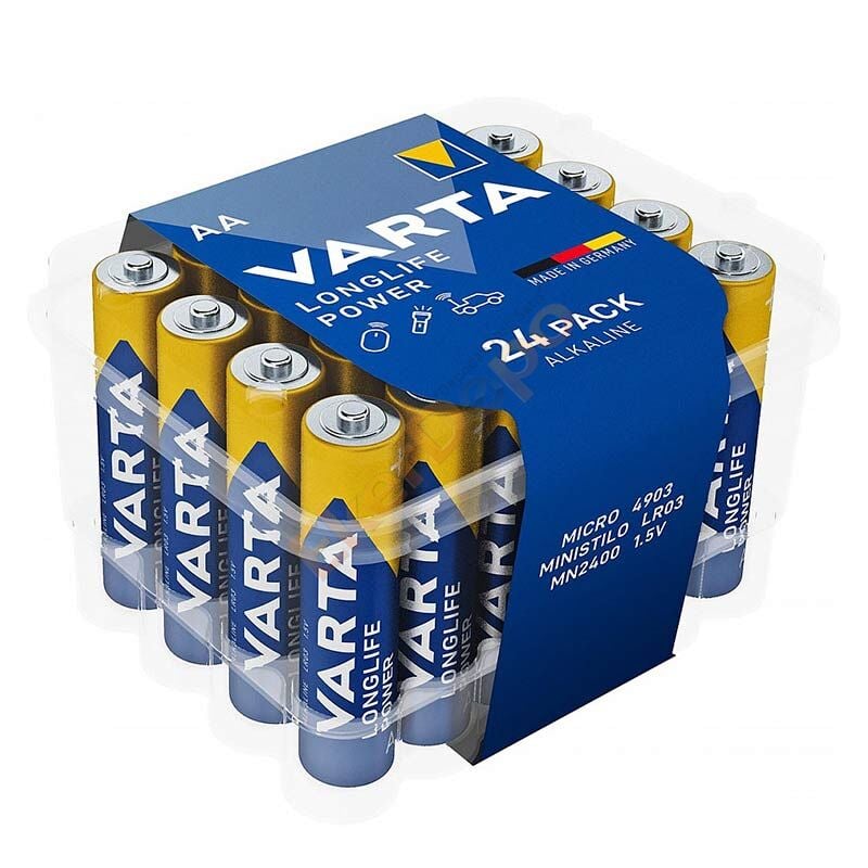 VARTA LONGLİFE POWER KALEM PİL AA 24'LÜ